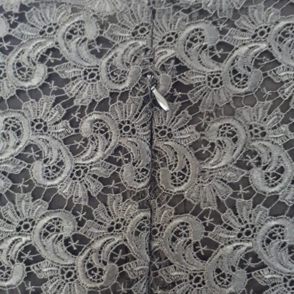 Zara Black Lace Dress NWOT - Picture 7 of 8